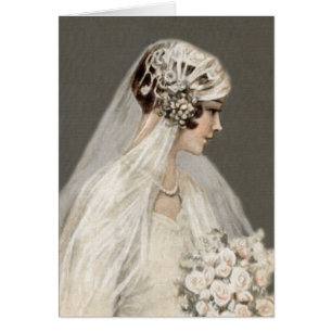 Lovely Vintage Bride, Grey
