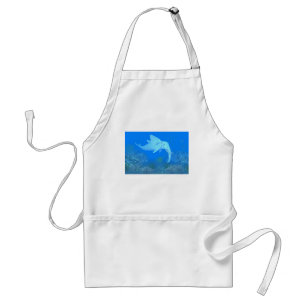 Lovely Whale Elephant Hybrid Standard Apron