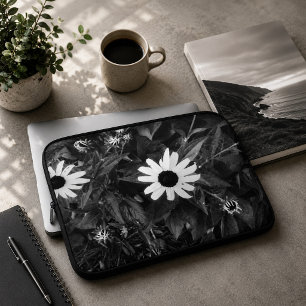 Lovely White Flower Laptop Sleeve