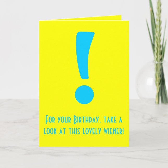 Lovely Wiener Dachshund Hound Dog Card (Front)