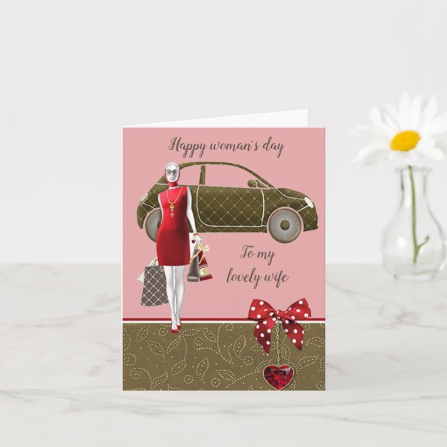 Lovely wife great card (Small Plant)