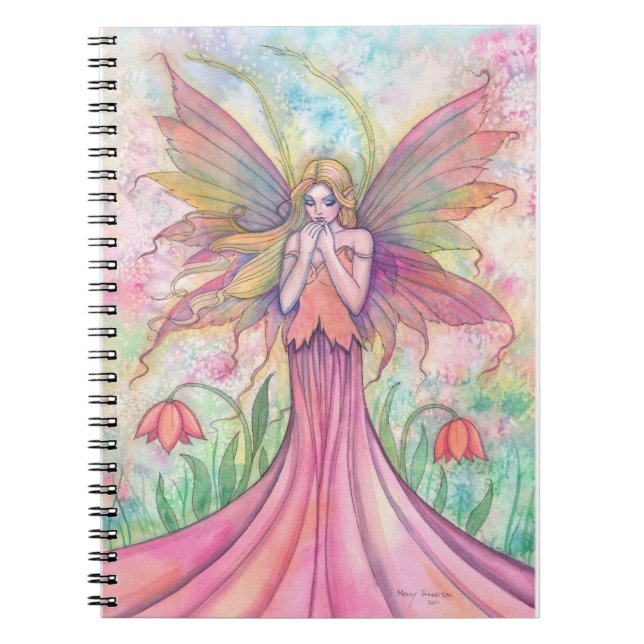 Lovely Wildflower Fairy Notebook (Front)