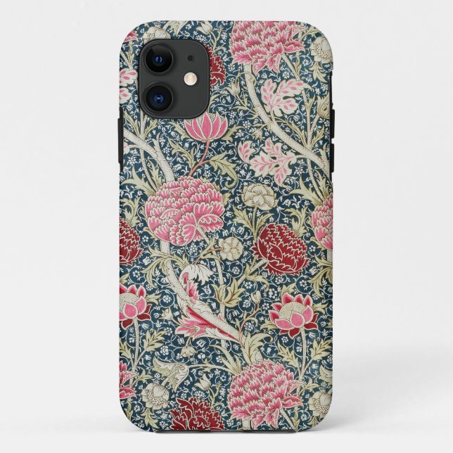 Lovely William Morris Floral Case-Mate iPhone Case (Back)