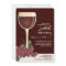 Lovely Wine & Grapes 50th Birthday Invitation