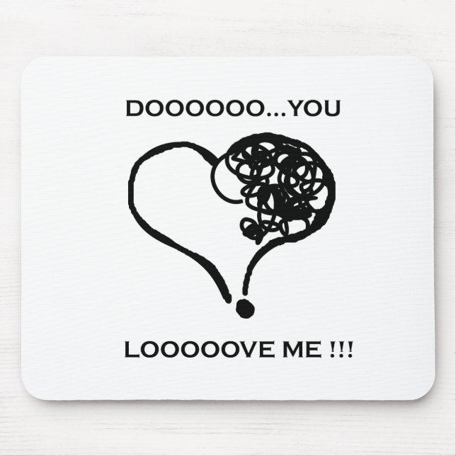 lovemeblack.pdf mouse mat (Front)