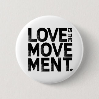 lovemovement 6 cm round badge