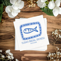 LoveNotes from Sea Cute Fish CUSTOM Bridal Shower