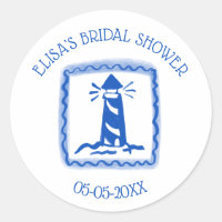 LoveNotes from Sea Lighthouse CUSTOM Bridal Shower