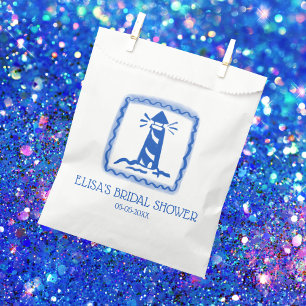 LoveNotes from Sea Lighthouse CUSTOM Bridal Shower Favour Bags