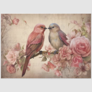 Lover Birds Tissue Paper
