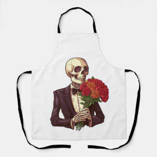 Lover Bones � Funny Romantic Skeleton Apron