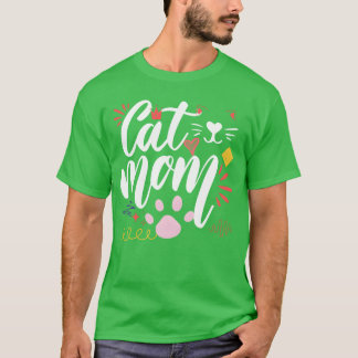 lover Cat mum Best Cat Mum Cats Mummy family T-Shirt