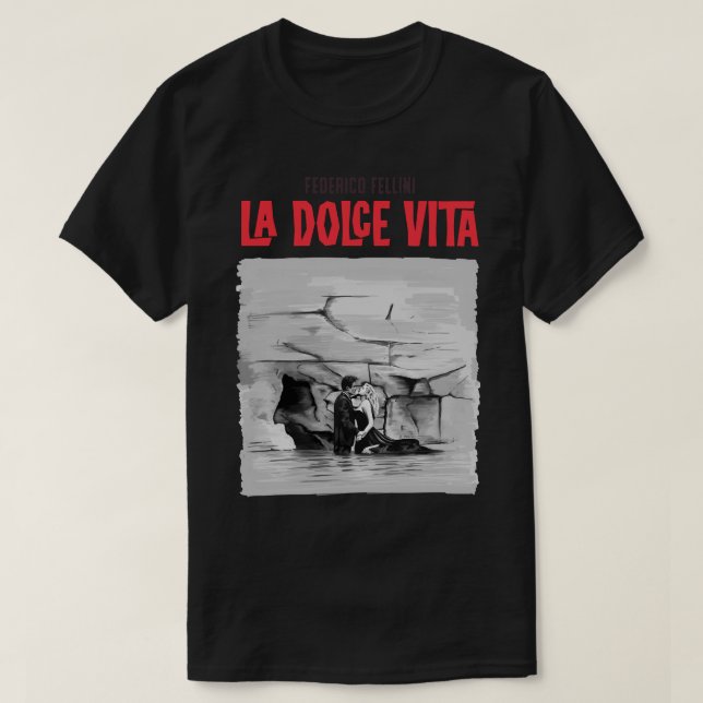 Lover Gifts federico fellini Retro Vintage T-Shirt (Design Front)