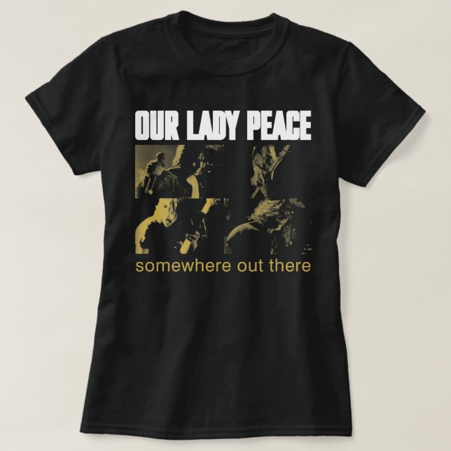 Lover Gifts Our Lady Rock Band Peace Gift For Movi T-Shirt (Design Front)