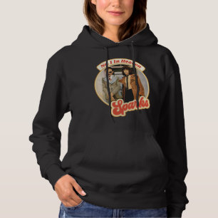 Lover Gifts Retro Retro Sparks Band Heaven Tribute Hoodie