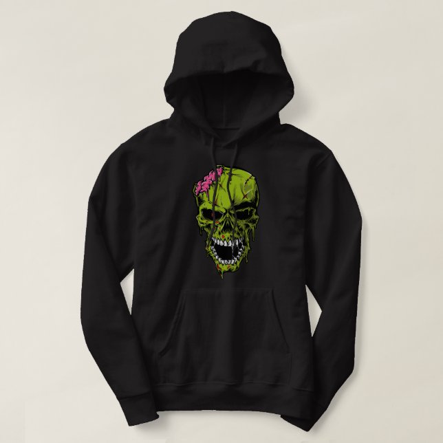 Lover Gifts Rob Zombie Halloween Retro Vintage Hoodie (Design Front)