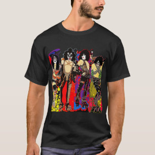 Lover Rock T-shirt, Kiss T-shirt, Rock Band Tee, C T-Shirt