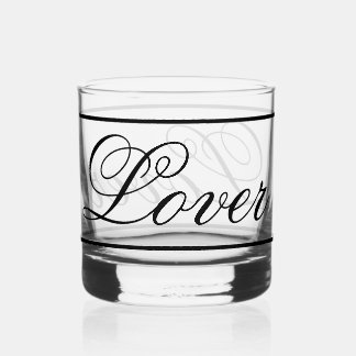 'Lover' Rocks Glass