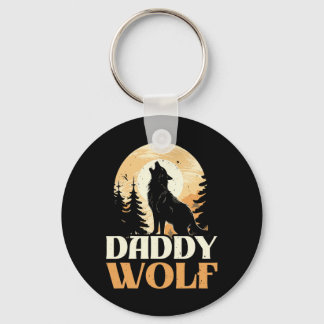 Lover Wolf Pack Wolfgang Wildlife Animal Papa Wolf Key Ring