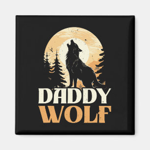 Lover Wolf Pack Wolfgang Wildlife Animal Papa Wolf Magnet