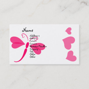Loverly Dragonfly Business Card