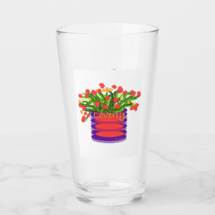 LOVERLY FLORAL GLASS