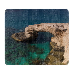 Lover's arch Agia napa Cyprus Cutting Board