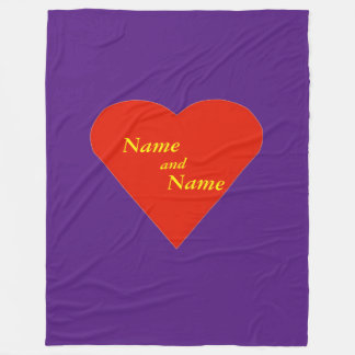 LOVERS FLEECE BLANKET