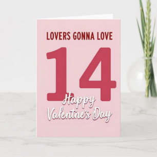 Lovers Gonna Love Valentines Day Card