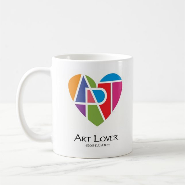 Lover's Heart® Art Lover's Heart Mug (Left)