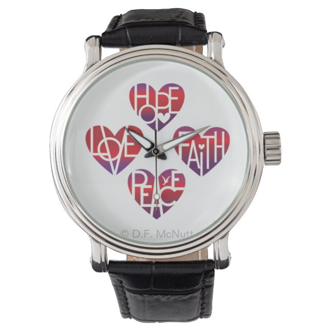 Lover's Heart®  LOVE X 4  Watch (Front)