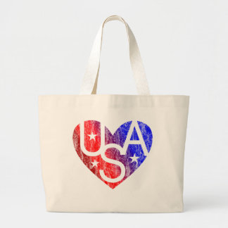 LOVER'S HEART® USA Tote Bag