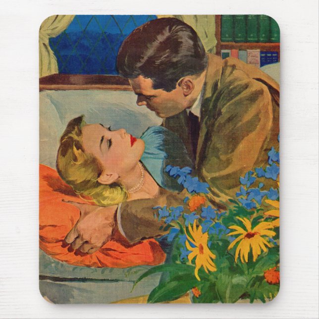 Lovers in Love Mouse Mat (Front)