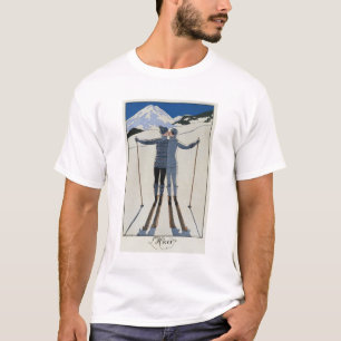 <Lovers in the Snow> by Georges Barbier T-Shirt