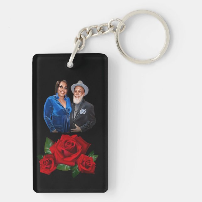 Lovers   key ring (Back)