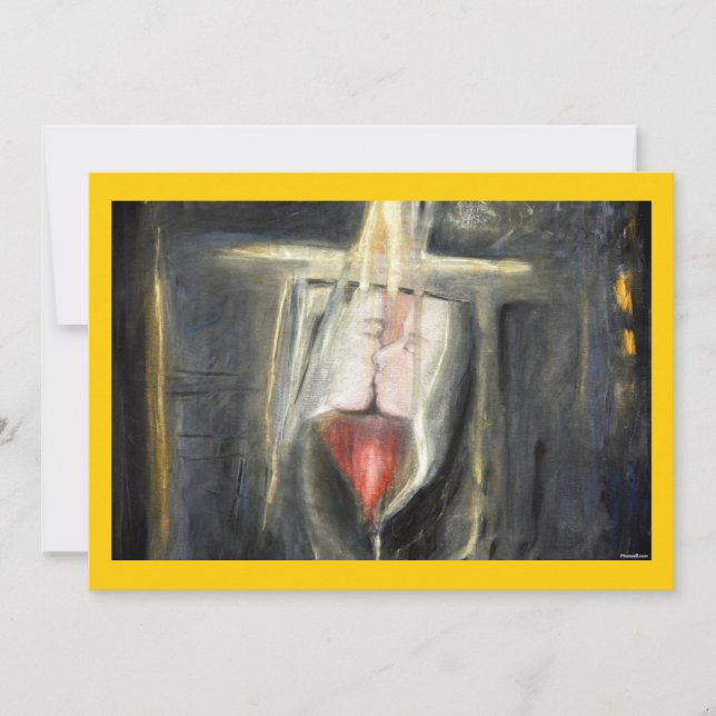 Lovers Kiss2 Invitation (Front)