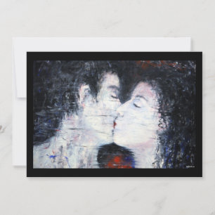 Lovers Kiss Invitation