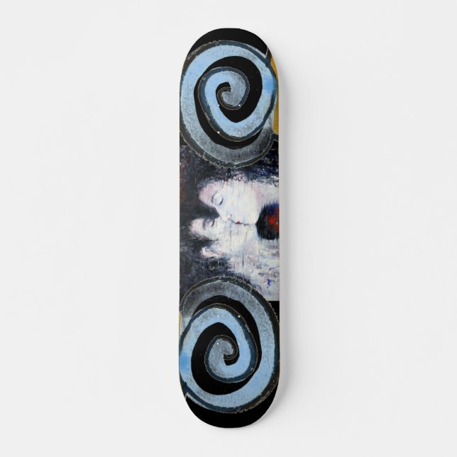 Lovers Kiss Skateboard (Front)