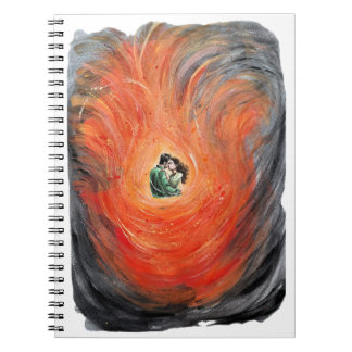 Lovers Love Passion Couple Passionate Desire Notebook