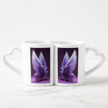Lovers' mug Set Beautiful and perfect small angel