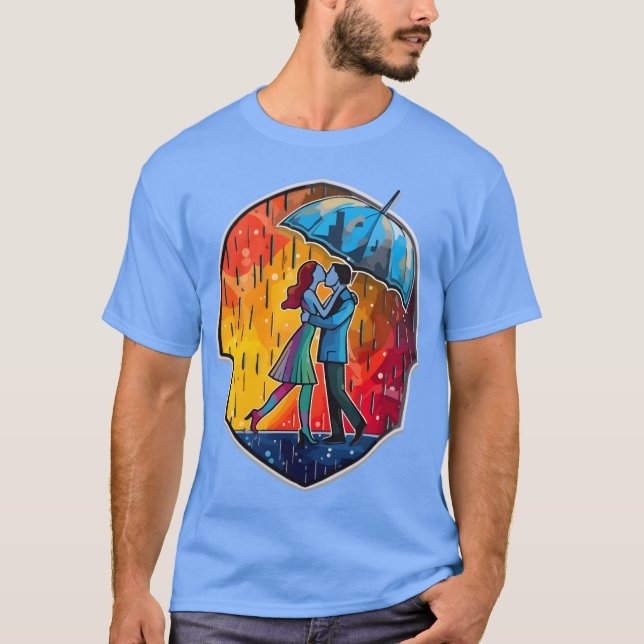 Lovers Musical Shower gift T-Shirt (Front)