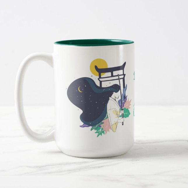 Lovers of Japanese Art Image Coffee Mug  (Left)
