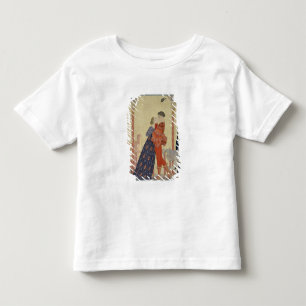 Lovers on a Balcony (w/c on paper) Toddler T-Shirt