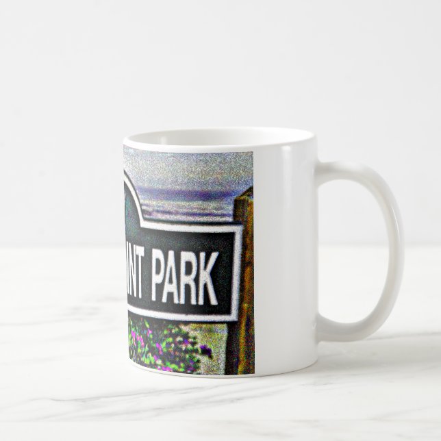 Lovers Point Park sign Coffee Mug (Right)