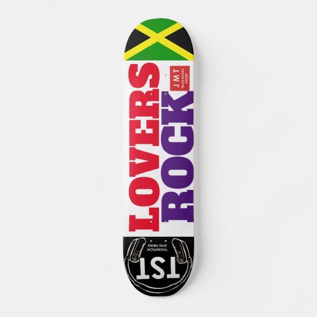 LOVERS ROCK Skateboard (Front)