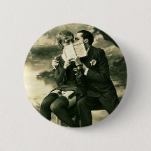 Lovers Secrets Sexy Vintage Pin-Up Couple Love