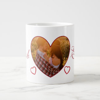 lovers special personalised gift design for lovers large coffee mug