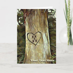 Lovers' Tree Card