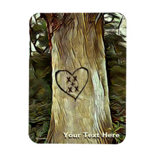 Lovers' Tree Magnet