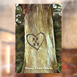 Lovers' Tree Window Cling